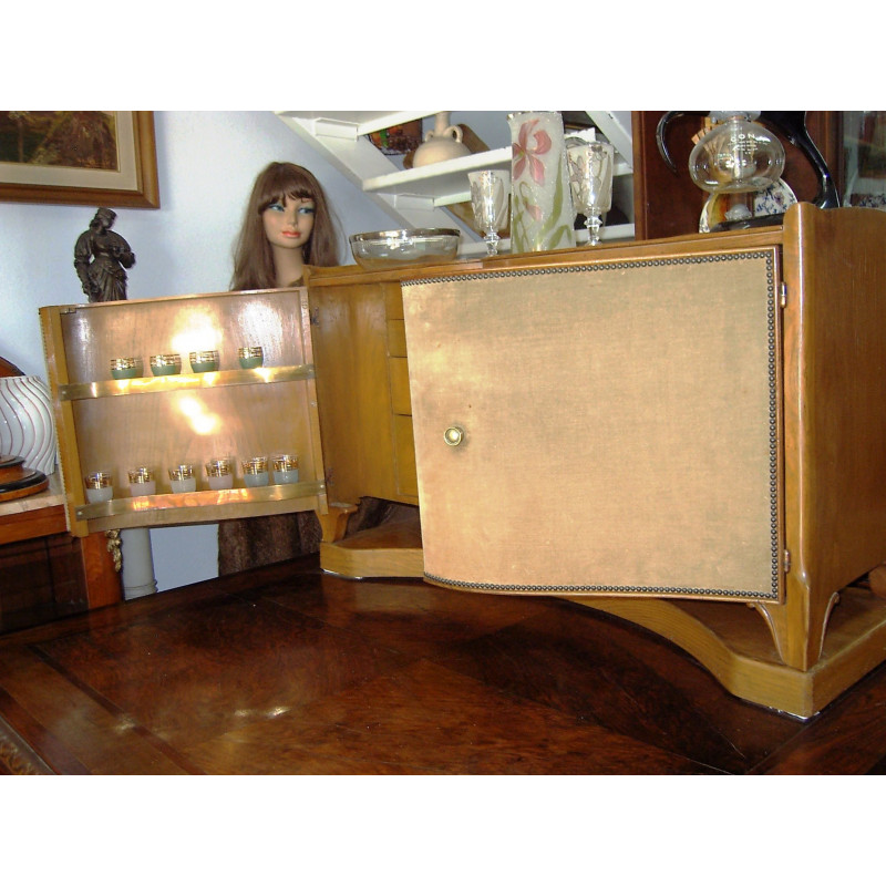 CONJUNTO DE SILLÓN Y DOS SILLAS A JUEGO ANTIGUOS - Antiguedades Louyse